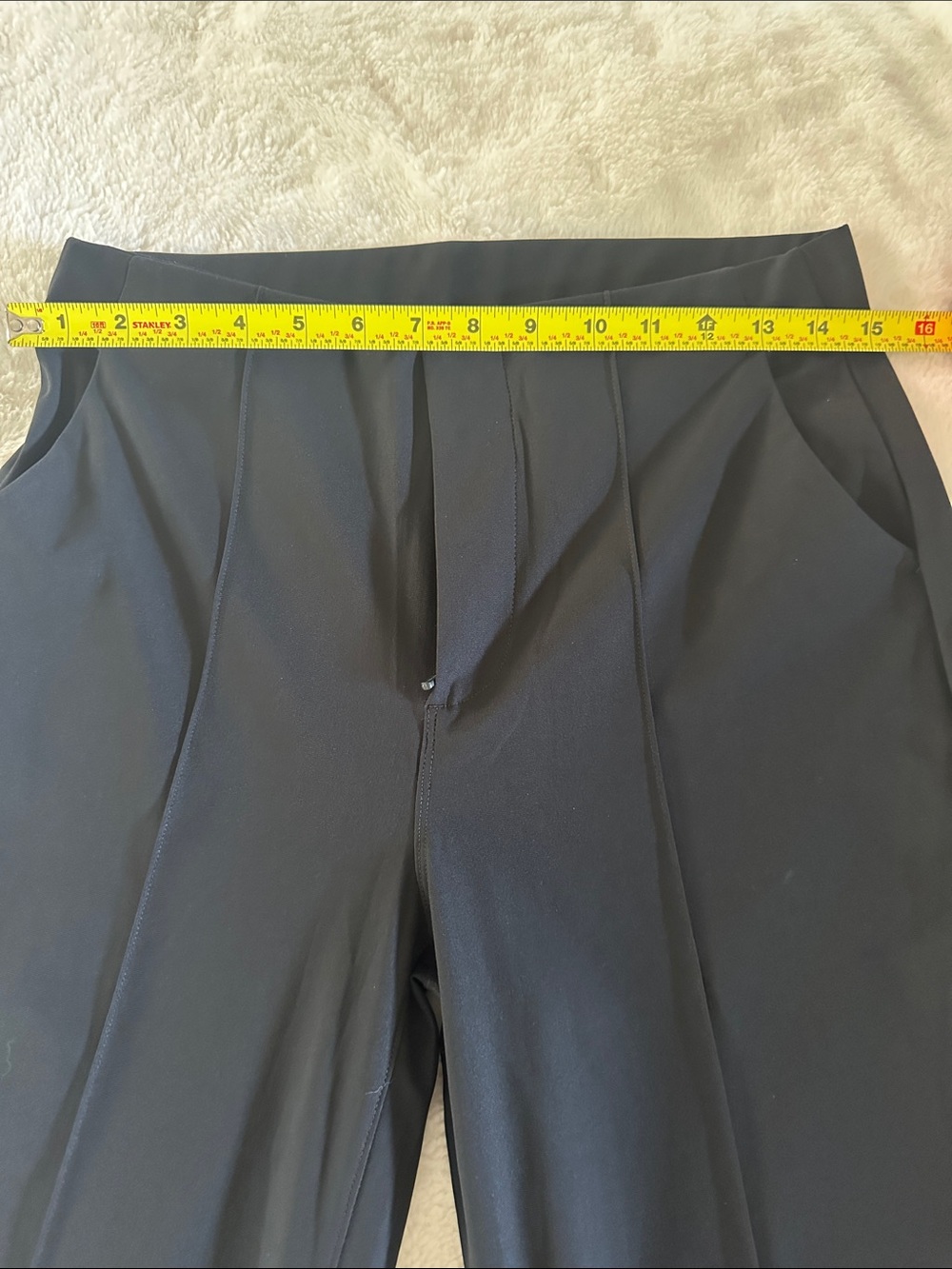 Vuori Black Wide Leg Pants - Picture 8 of 9
